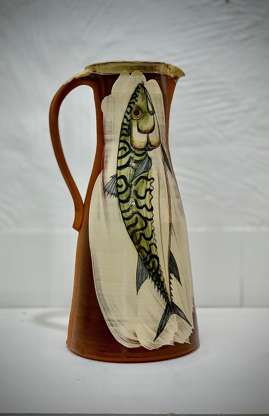 Large terracotta pitcher