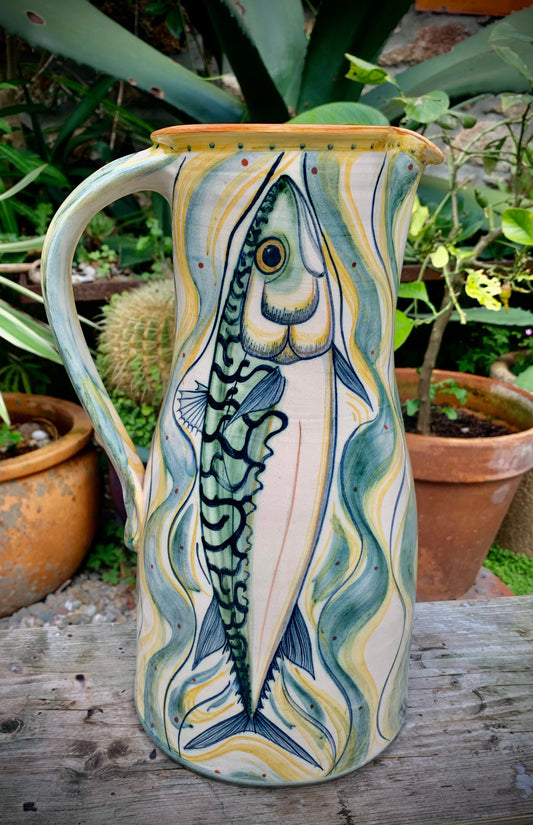 Large mackerel jug